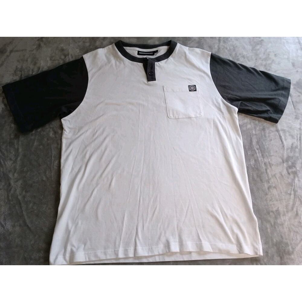 Independent Truck Company Henley Shirt Mens Large Skate
